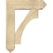 Ekena Millwork Westlake Arts and Crafts Rough Sawn Bracket w/ Offset Brace, Douglas Fir, 8"W x 28"D x 36"H BKT0806X28X36WTL03RDF - alternate 4